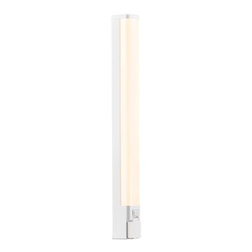 Nordlux - Éclairage LED dimmable pour miroir de salle de bains avec prise intégrée SJAVER LED/15W/230V IP44 60 cm blanc
