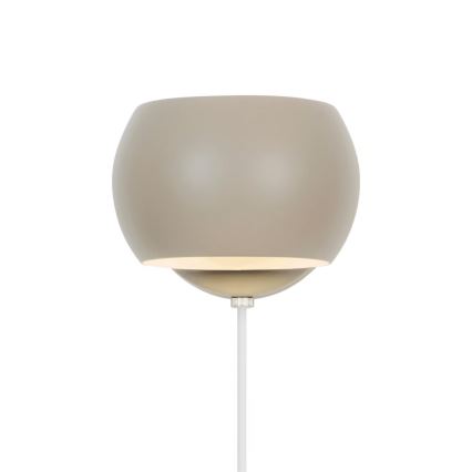 Nordlux - Einstellbarer Wandstrahler BELIR 1xG9/5W/230V beige