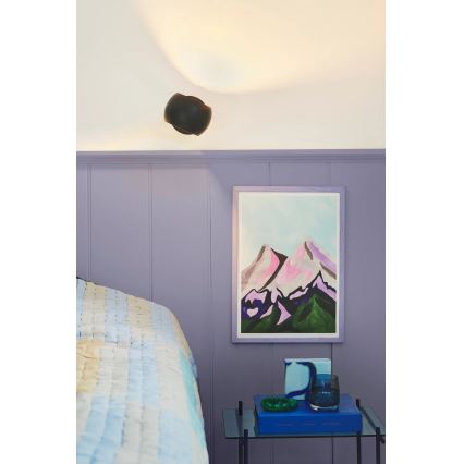 Nordlux - Einstellbarer Wandstrahler BELIR 1xG9/5W/230V schwarz