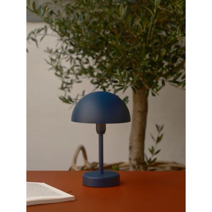 Nordlux - Lampe de table extérieure tactile rechargeable à LED dimmable ELLEN LED/2,8W/3,7V IP44 bleue