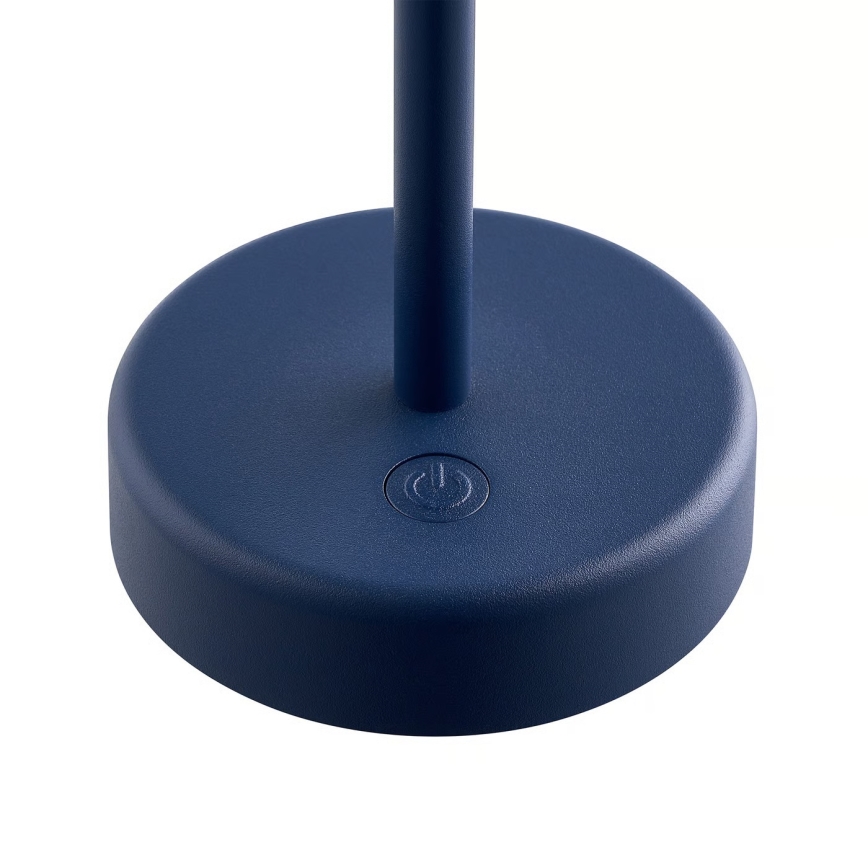 Nordlux - Lampe de table extérieure tactile rechargeable à LED dimmable ELLEN LED/2,8W/3,7V IP44 bleue