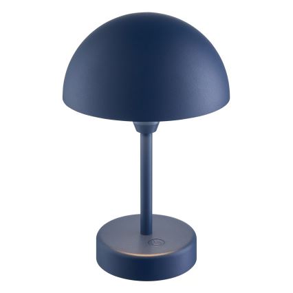 Nordlux - Dimmbares, wiederaufladbares LED-Outdoor-Tischlicht ELLEN mit Touch-Bedienung, LED/2,8W/3,7V IP44, blau