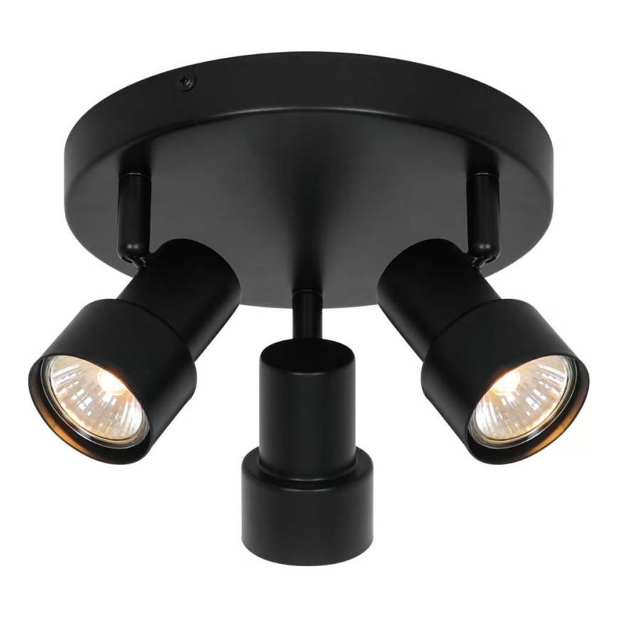 Nordlux - Faretto BOSTON 3xGU10/5W/230V nero