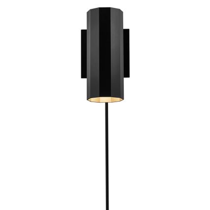 Nordlux - Faretto da parete ALANIS 1xGU10/15W/230V nero