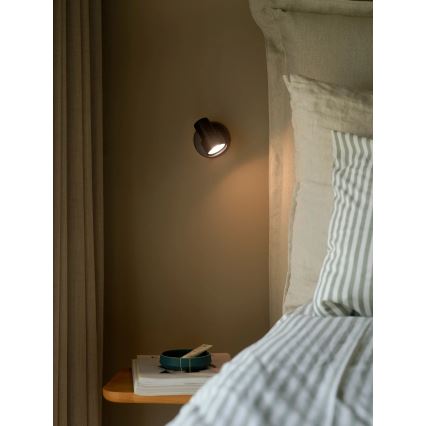 Nordlux - Faretto da parete BOSTON 1xGU10/5W/230V nero