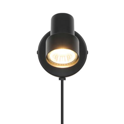 Nordlux - Faretto da parete BOSTON 1xGU10/5W/230V nero