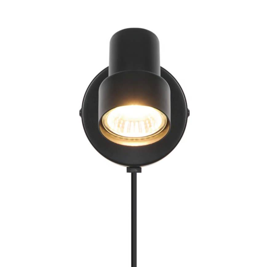 Nordlux - Faretto da parete BOSTON 1xGU10/5W/230V nero