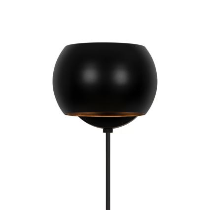 Nordlux - Faretto da parete orientabile BELIR 1xG9/5W/230V nero
