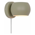 Nordlux - Faretto da parete orientabile BELIR 1xG9/5W/230V verde