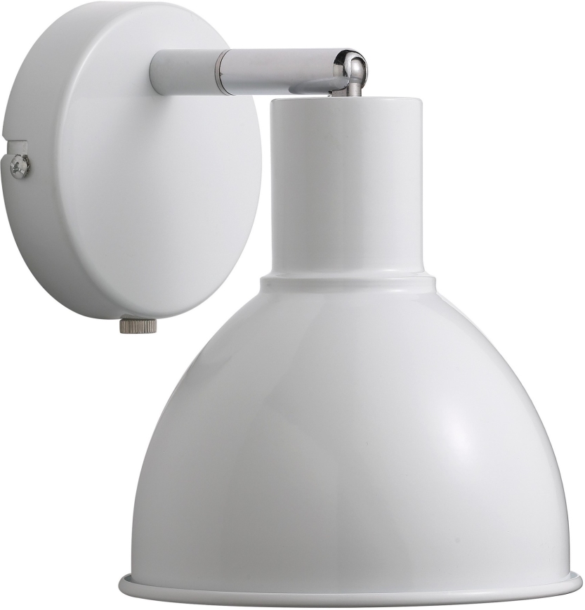 Nordlux - Faretto da parete POP 1xE27/18W/230V bianco