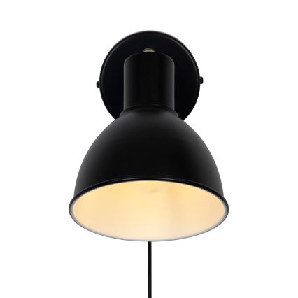 Nordlux - Faretto da parete POP 1xE27/18W/230V nero/oro
