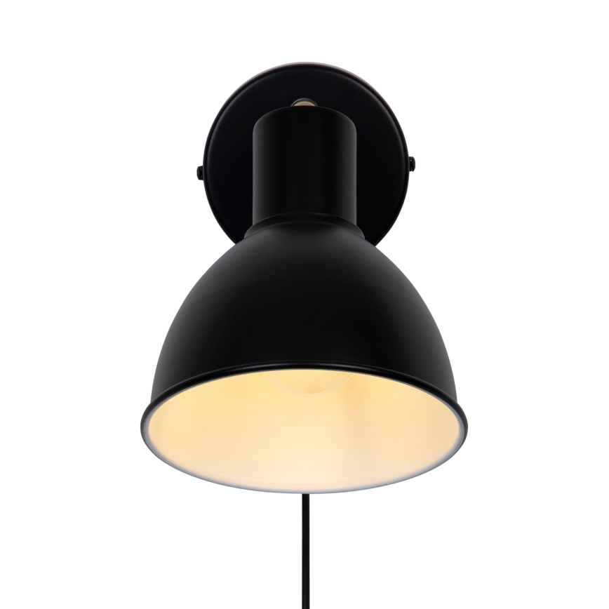 Nordlux - Faretto da parete POP 1xE27/18W/230V nero/oro