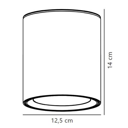 Nordlux - Lampada da incasso LED per bagno LANDON LED/6,5W/230V IP44 nero