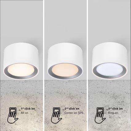 Nordlux - Faretto LED da bagno LANDON LED/6,5W/230V IP44 bianco