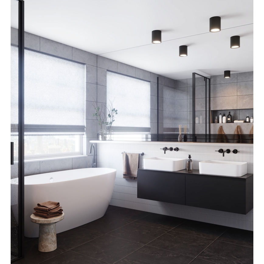 Nordlux - Faretto LED da bagno LANDON LED/6,5W/230V IP44 nero