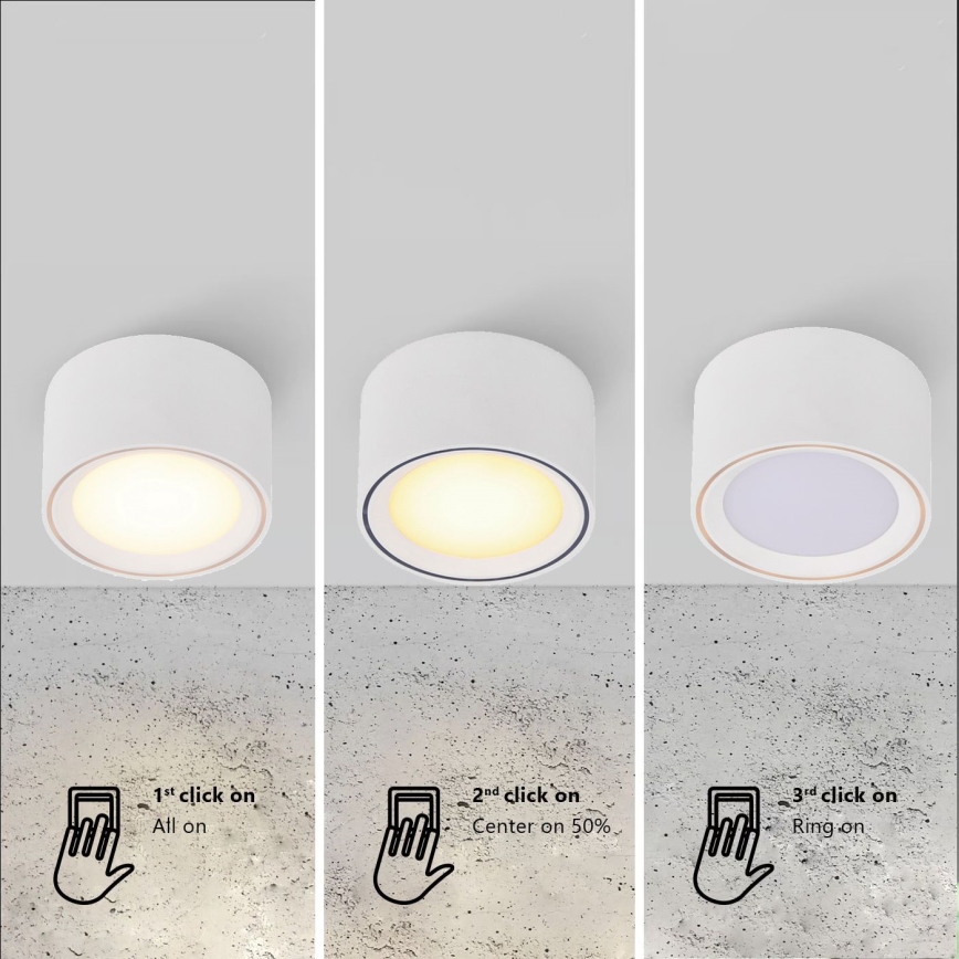 Nordlux - Faretto LED FALLON LED/5,5W/230V bianco