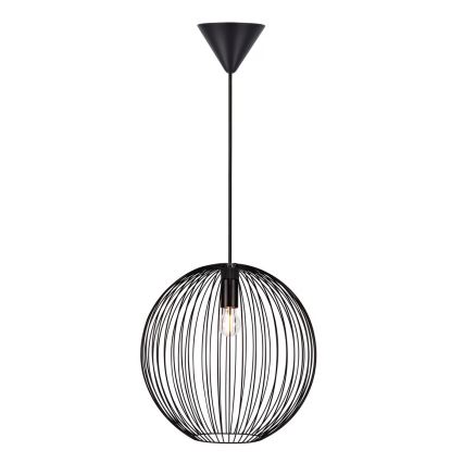 Nordlux - Hängeleuchte an Kabel BERONI 1xE27/60W/230V schwarz