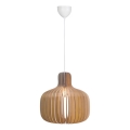Nordlux - Hängeleuchte an Kabel HAZO 1xE27/60W/230V beige
