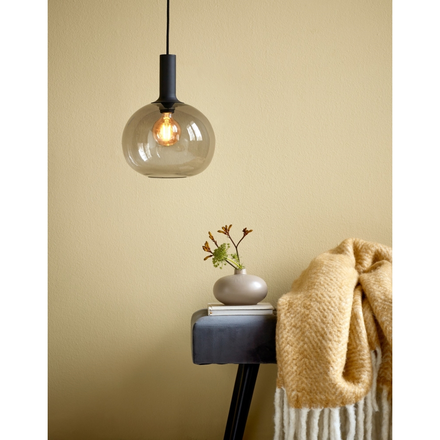 Nordlux - Hängeleuchte an Schnur ALTON 1xE27/60W/230V schwarz