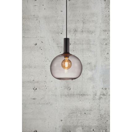 Nordlux - Hängeleuchte an Schnur ALTON 1xE27/60W/230V schwarz