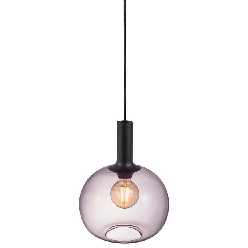 Nordlux - Hängeleuchte an Schnur ALTON 1xE27/60W/230V schwarz