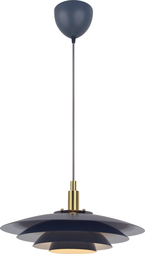 Nordlux - Hängeleuchte an Schnur BRETAGNE 1xG9/25W/230V anthrazit