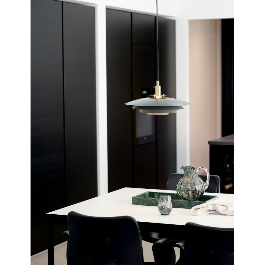 Nordlux - Hängeleuchte an Schnur BRETAGNE 1xG9/25W/230V anthrazit