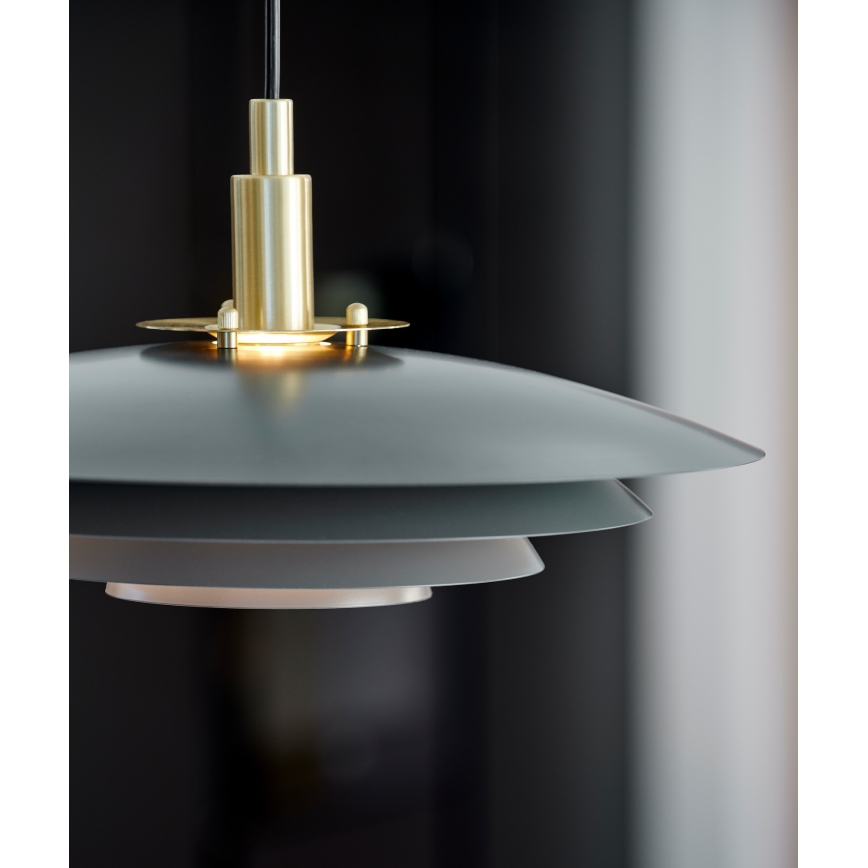 Nordlux - Hängeleuchte an Schnur BRETAGNE 1xG9/25W/230V anthrazit