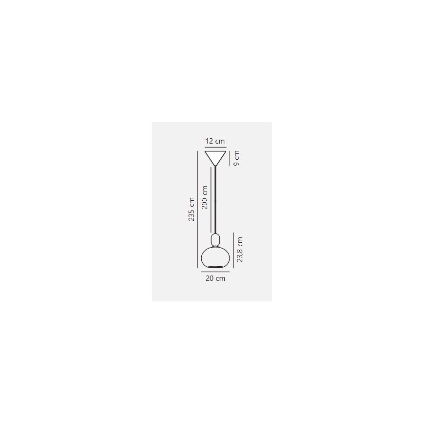 Nordlux - Hängeleuchte an Schnur NOTTI 1xE27/40W/230V grau