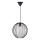 Nordlux - Hängeleuchte BERONI an Kabel 1xE27/60W/230V schwarz Ø 35 cm