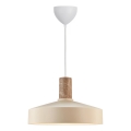 Nordlux - Hängeleuchte ELVAS 1xE27/60W/230V d 37,5 cm beige