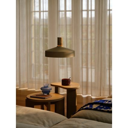 Nordlux - Hängeleuchte ELVAS 1xE27/60W/230V d 37,5 cm beige
