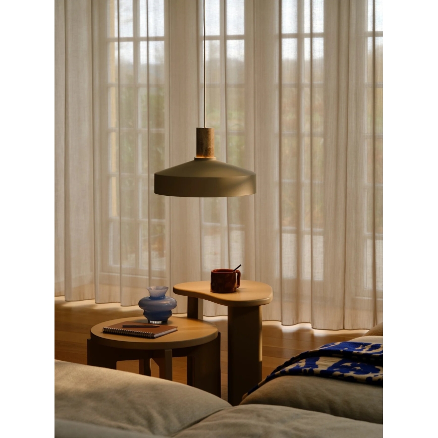 Nordlux - Hängeleuchte ELVAS 1xE27/60W/230V d 37,5 cm beige