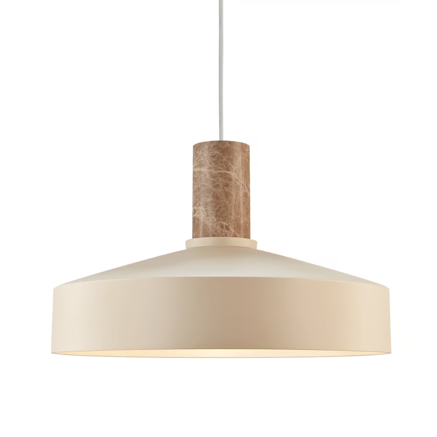Nordlux - Hängeleuchte ELVAS 1xE27/60W/230V d 37,5 cm beige