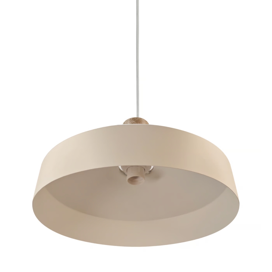 Nordlux - Hängeleuchte ELVAS 1xE27/60W/230V d 37,5 cm beige