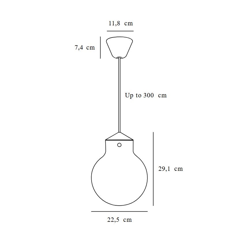 Nordlux - Hängeleuchte RAITO 1xE27/25W/230V Messing/weiß