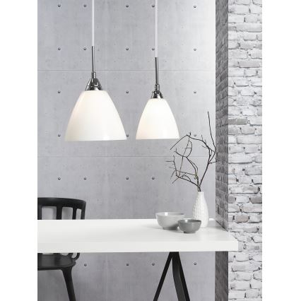 Nordlux - Hängeleuchte READ 1xE14/40W/230V glänzendes Chrom