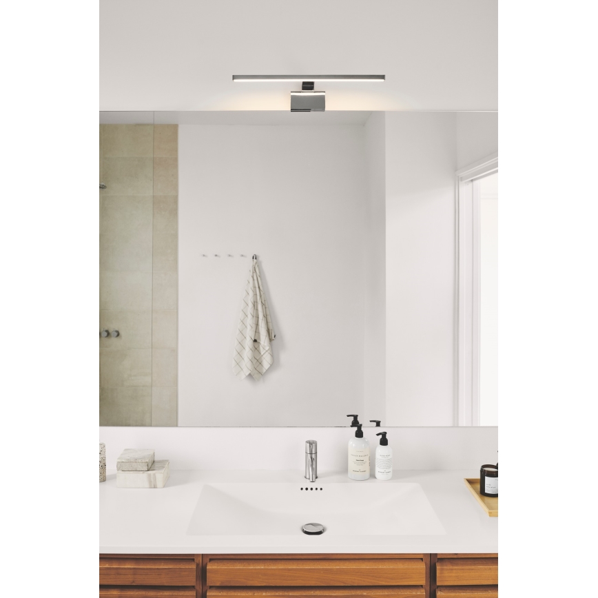 Nordlux - Illuminazione a LED per specchi da bagno MARLEE LED/8,9W/230V IP44 3000K 50 cm cromo lucido