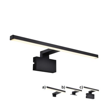 Nordlux - Illuminazione a LED per specchi da bagno MARLEE LED/8,9W/230V IP44 nero