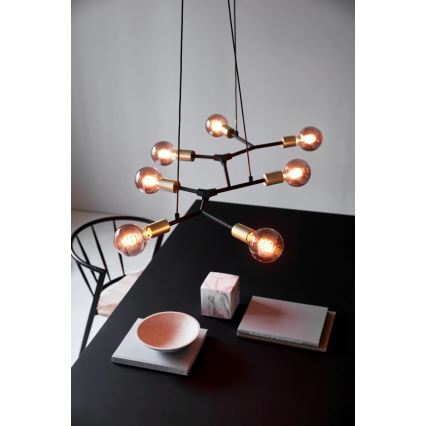Nordlux - Kabelpendelleuchte JOSEFINE 7xE27/60W/230V