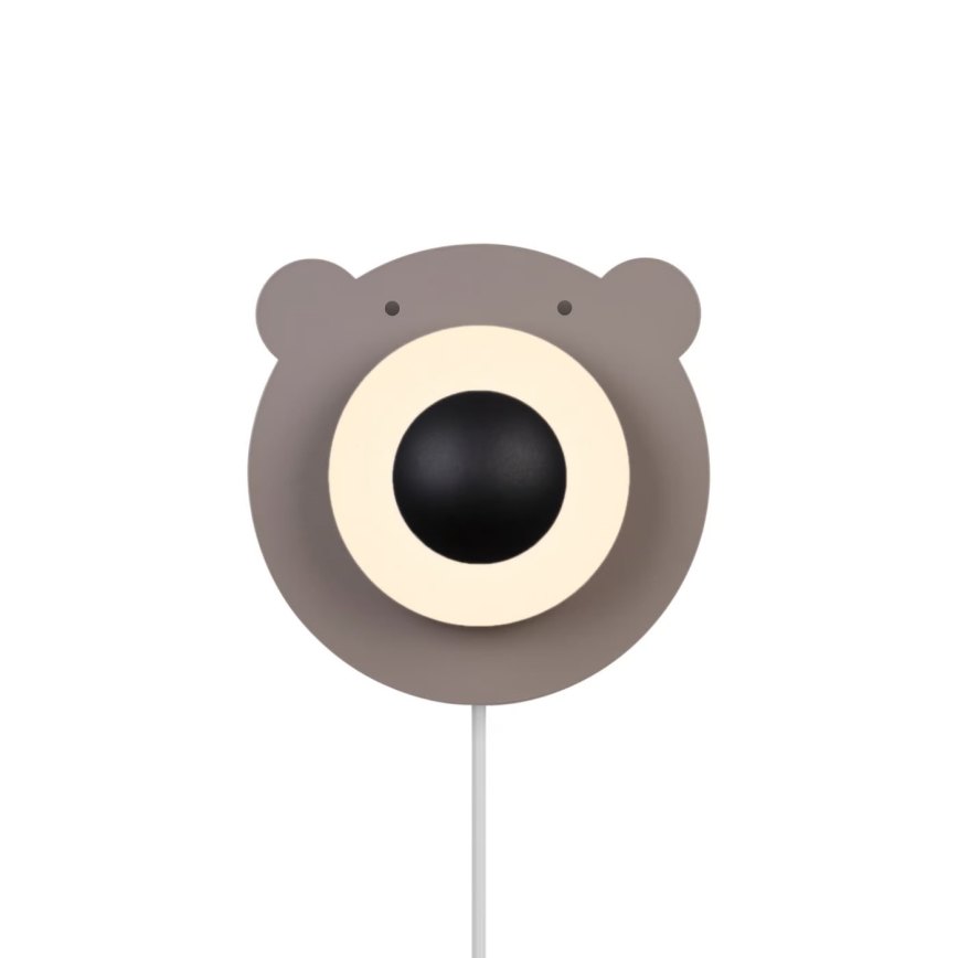 Nordlux - Kinder-Wandleuchte BRUNA BEAR 1xE14/25W/230V Bär