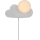 Nordlux - Kinder-Wandleuchte SKYKU CLOUD 1xE14/25W/230V Wolke