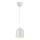 Nordlux - Lampada a sospensione con cavo ANGLE 1xE27/25W/230V bianco