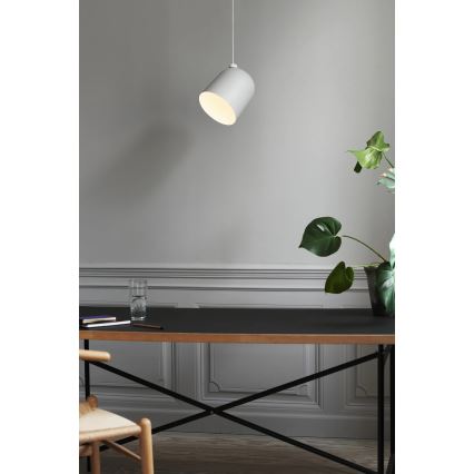 Nordlux - Lampada a sospensione con cavo ANGLE 1xE27/25W/230V bianco