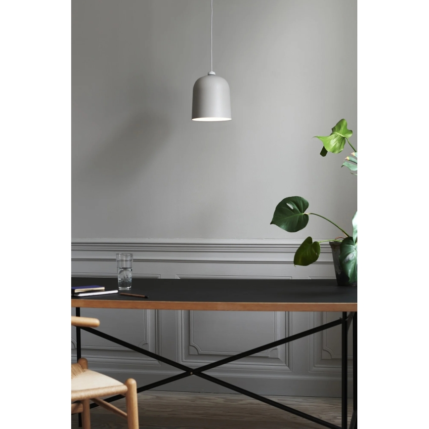 Nordlux - Lampada a sospensione con cavo ANGLE 1xE27/25W/230V bianco