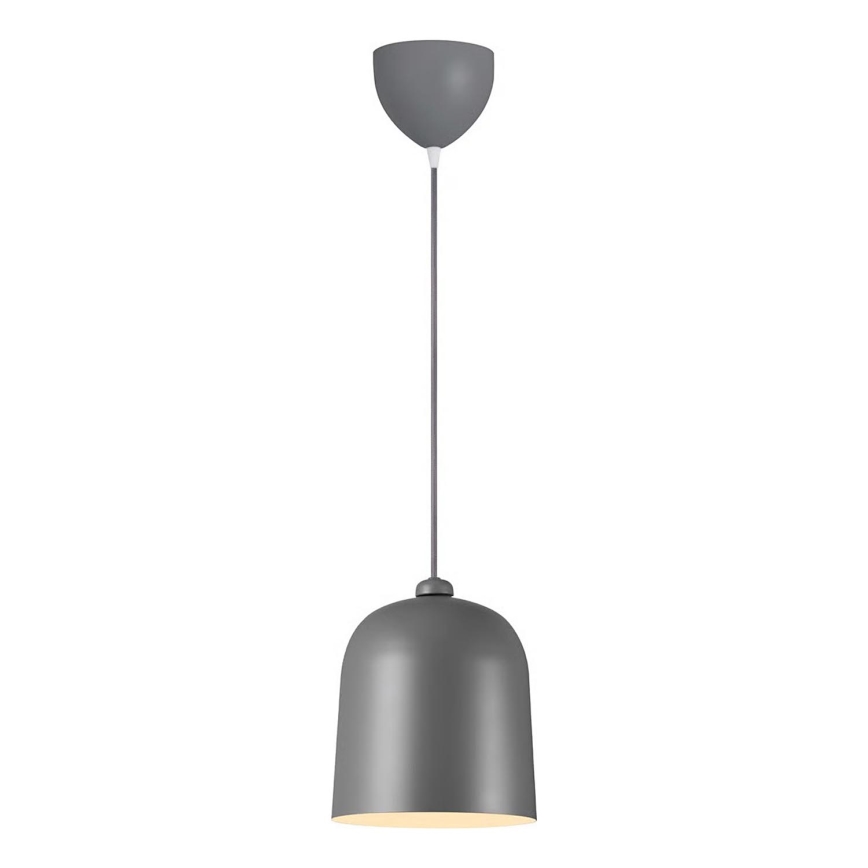 Nordlux - Lampada a sospensione con cavo ANGLE 1xE27/25W/230V grigia