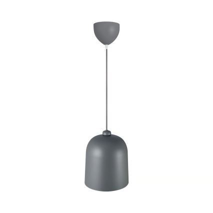 Nordlux - Lampada a sospensione con cavo ANGLE 1xE27/25W/230V grigia
