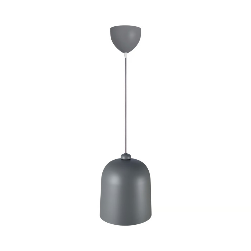 Nordlux - Lampada a sospensione con cavo ANGLE 1xE27/25W/230V grigia