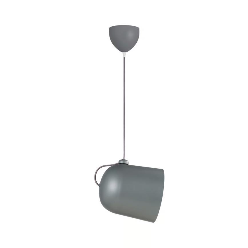 Nordlux - Lampada a sospensione con cavo ANGLE 1xE27/25W/230V grigia
