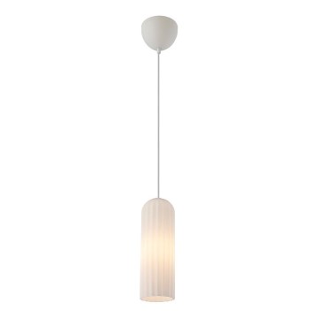 Nordlux - Lampada a sospensione con cavo MIELLA 1xE27/25W/230V bianco